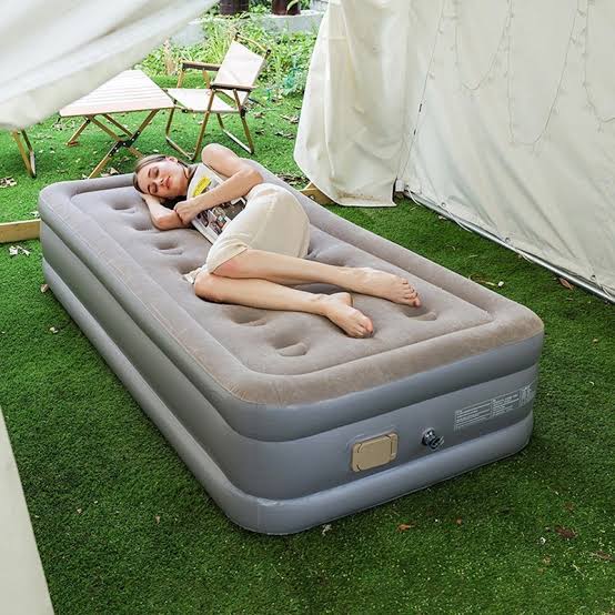 Portable Inflatable Bed Folding
