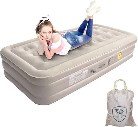 Portable Inflatable Bed Folding