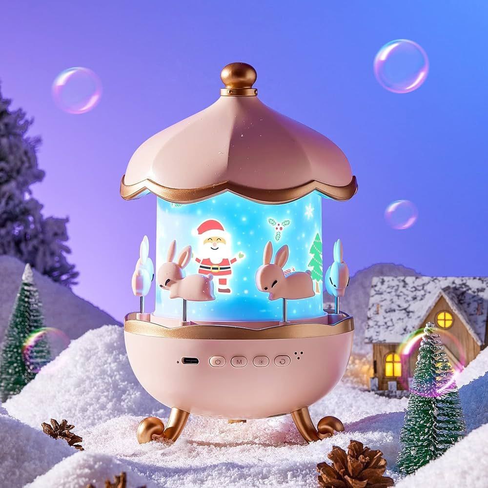 Rotating Rabit night light