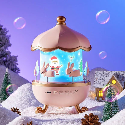 Rotating Rabit night light